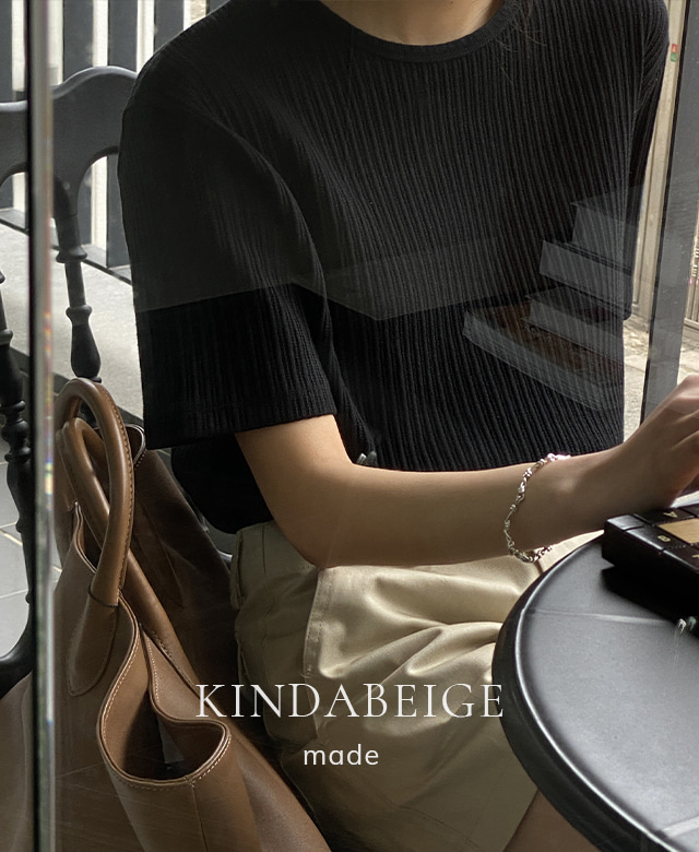 [kindabeige] 가든 스카시 티셔츠 (black) (*주문폭주/ 생산지연되어 10일이상 소요될 수 있습니다),kindabeige