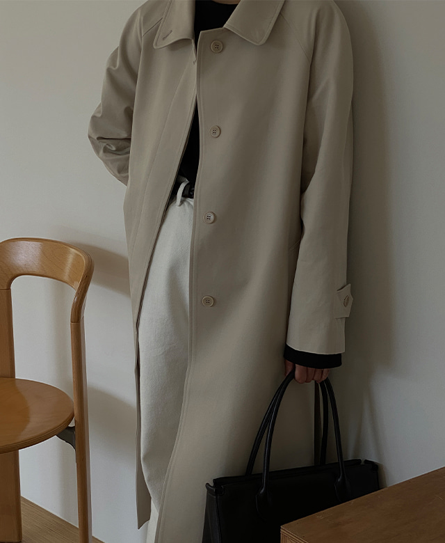 에르디 트렌치 코트 (2color) (*예약주문/ 생산지연되어 7일이상 소요될 수 있습니다),kindabeige
